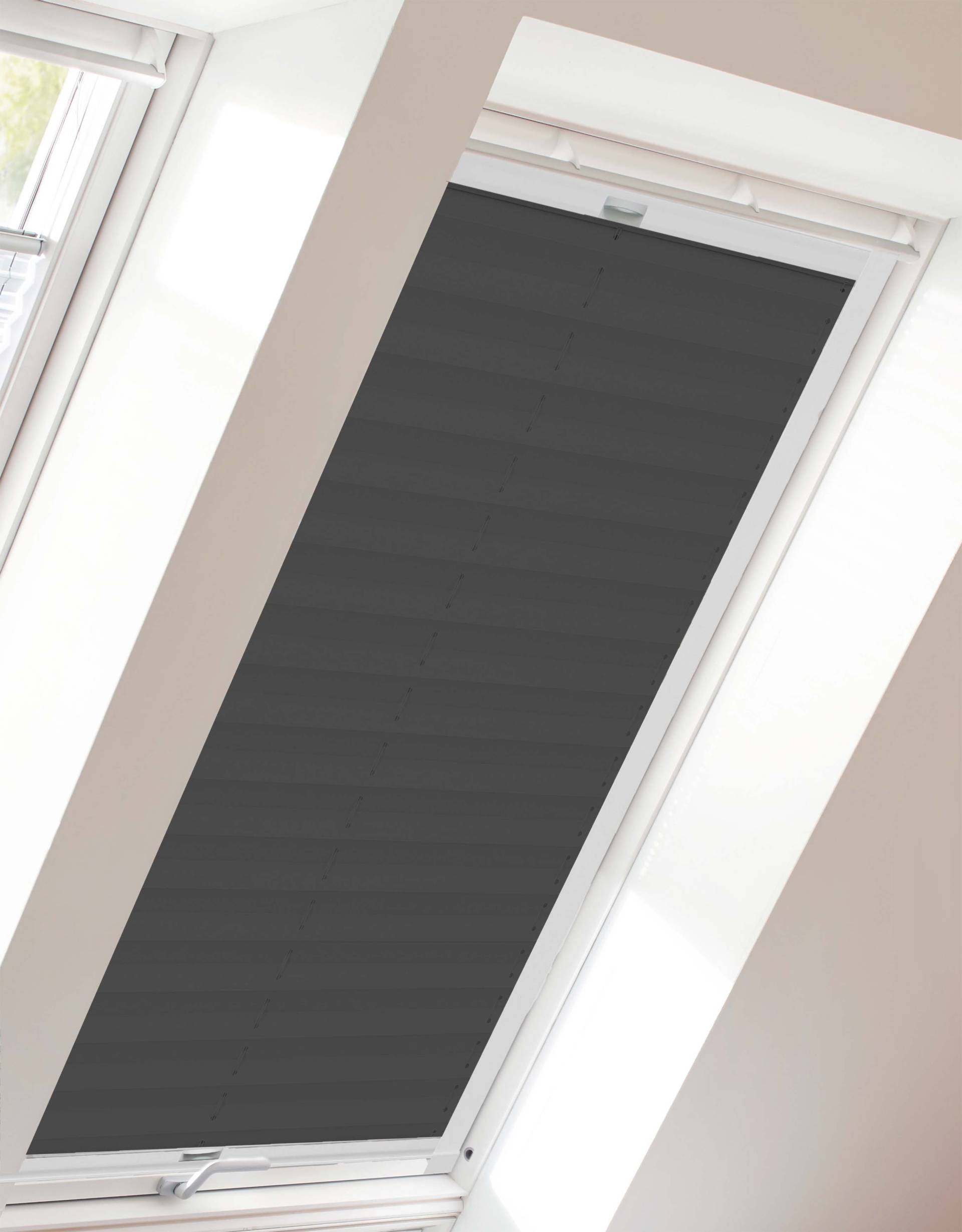 sunlines Dachfensterplissee »StartUp Style Crepe«, Lichtschutz, verspannt von sunlines