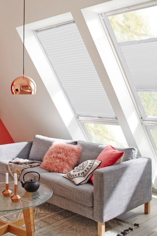 sunlines Dachfensterplissee »StartUp Style Honeycomb TL«, Lichtschutz, verspannt von sunlines