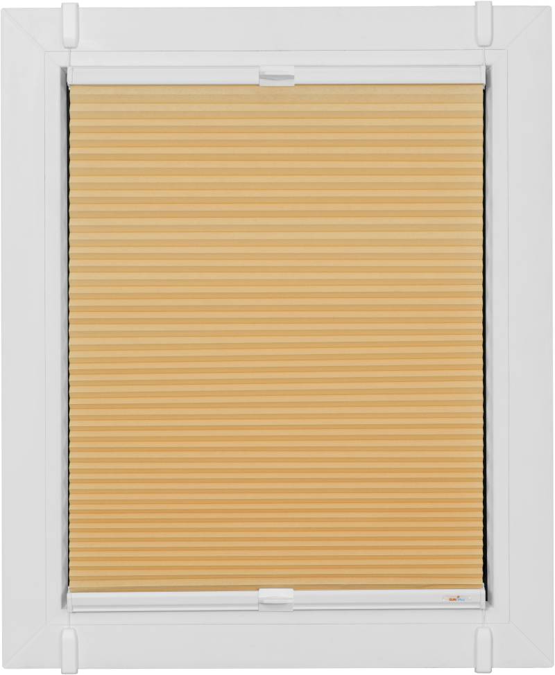 sunlines Wabenplissee »One Size Style Honeycomb TL«, blickdicht, ohne Bohren, verspannt, Zubehörfarbe weiss, zum Klemmen von sunlines