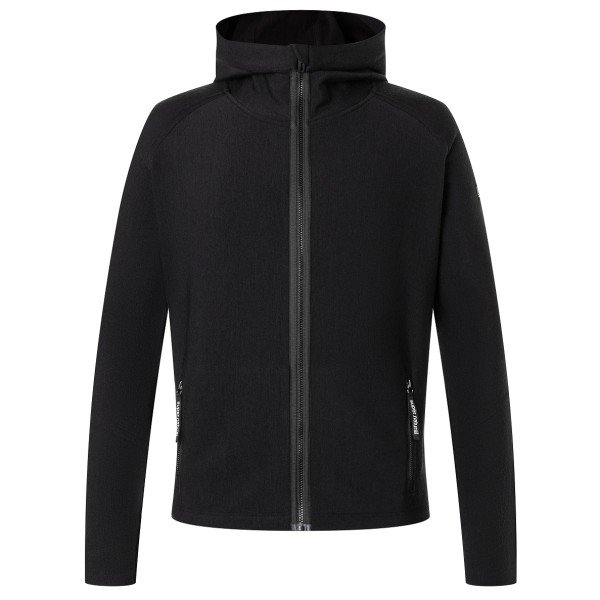 super.natural - Alpine Active Zip Hoodie - Fleecejacke Gr 56 - XXL schwarz von super.natural
