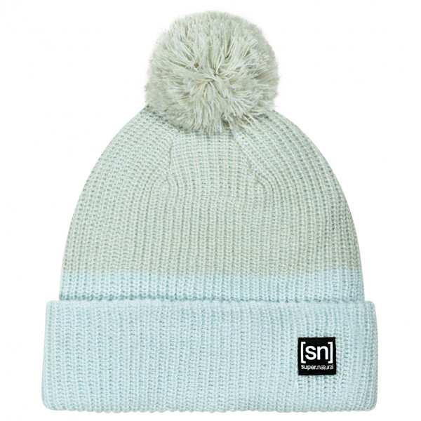 super.natural - Bobble Beanie - Mütze Gr One Size grau von super.natural