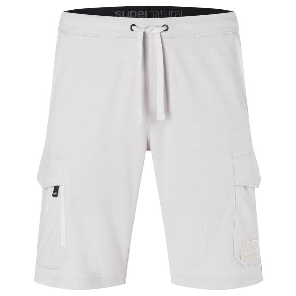 super.natural - Cargo Bio Shorts - Shorts Gr 48/50 - M weiß/grau super.natural - Cargo Bio Shorts - Shorts Gr 48/50 - M weiß/grau von super.natural