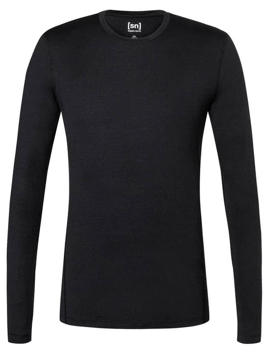 super.natural M Base LS 230 Thermoshirt schwarz von super.natural