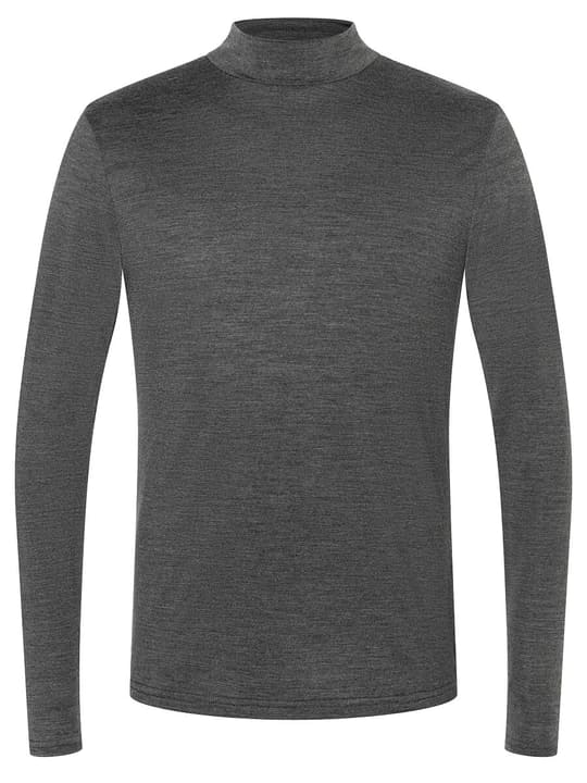 super.natural M Base Turtle Neck 175 Thermoshirt grau von super.natural