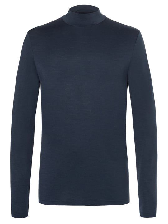 super.natural M Base Turtle Neck 175 Thermoshirt marine von super.natural