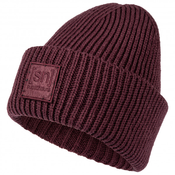 super.natural - Me Julie Beanie - Mütze Gr One Size rot von super.natural