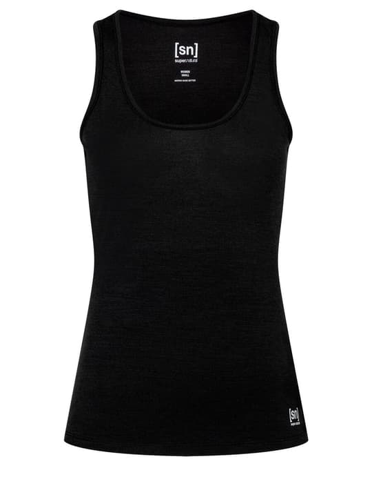 super.natural W Base Tank 140 Thermoshirt schwarz von super.natural