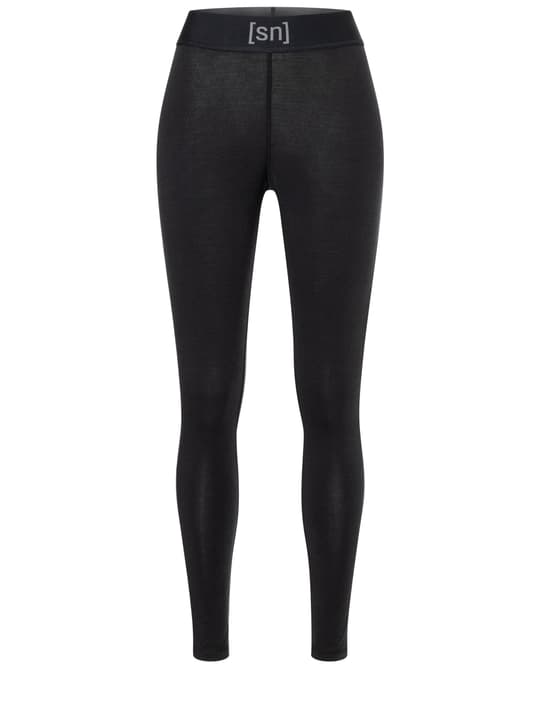 super.natural W Tundra175 Tight Thermohose schwarz von super.natural