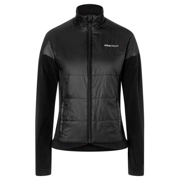 super.natural - Women's Alpine Aloof Jacket - Freizeitjacke Gr 38 - M schwarz von super.natural