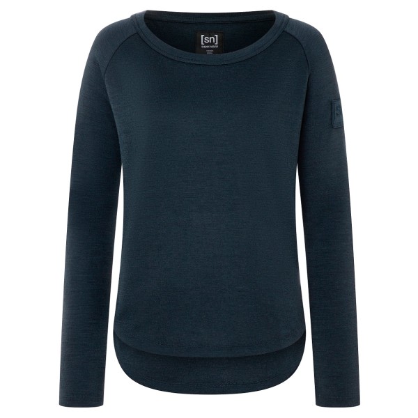 super.natural - Women's Everyday Bio Crew - Merinopullover Gr M blau super.natural - Women's Everyday Bio Crew - Merinopullover Gr M blau von super.natural