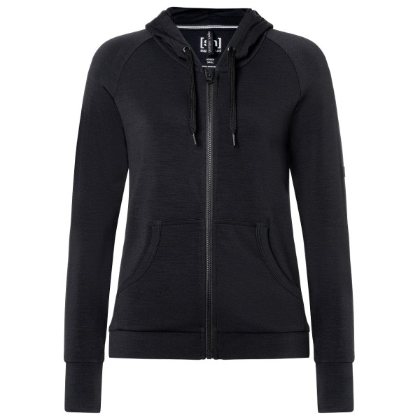 super.natural - Women's Everyday Zip Hoodie - Hoodie Gr 36 - S schwarz von super.natural