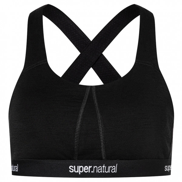super.natural - Women's Feel Good Bra - Sport-BH Gr 42 - XL schwarz von super.natural