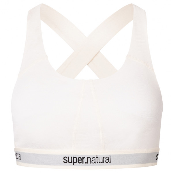 super.natural - Women's Feel Good Bra - Sport-BH Gr 42 - XL weiß von super.natural