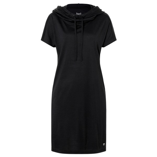 super.natural - Women's Funnel Dress - Kleid Gr 34 - XS schwarz von super.natural