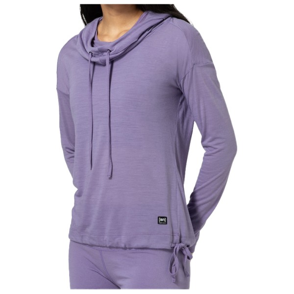 super.natural - Women's Funnel Hoodie - Hoodie Gr S lila super.natural - Women's Funnel Hoodie - Hoodie Gr S lila von super.natural