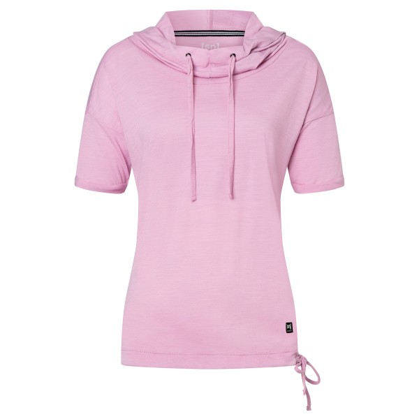 super.natural - Women's JustShort Hoodie - Merinoshirt Gr XL rosa super.natural - Women's JustShort Hoodie - Merinoshirt Gr XL rosa von super.natural