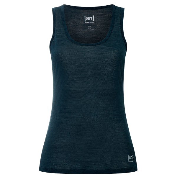 super.natural - Women's Sierra 140 Tank - Top Gr S blau von super.natural