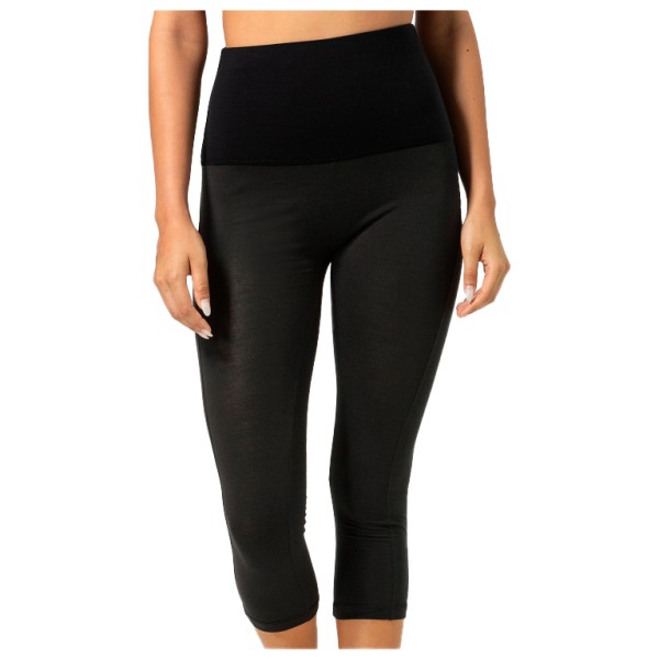 super.natural - Women's Tundra 175 Comfy Tight 3/4 - Lange Unterhose Gr 38 - M schwarz von super.natural