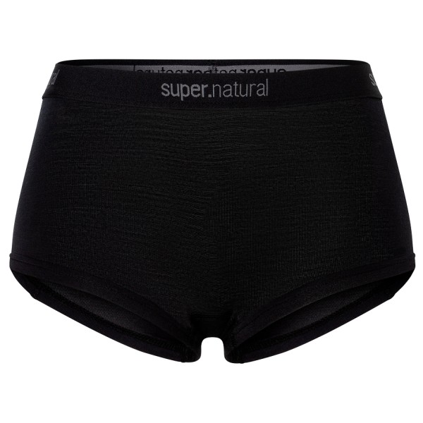 super.natural - Women's Tundra 175 Hipster 2 Pack - Unterhose Gr M schwarz von super.natural
