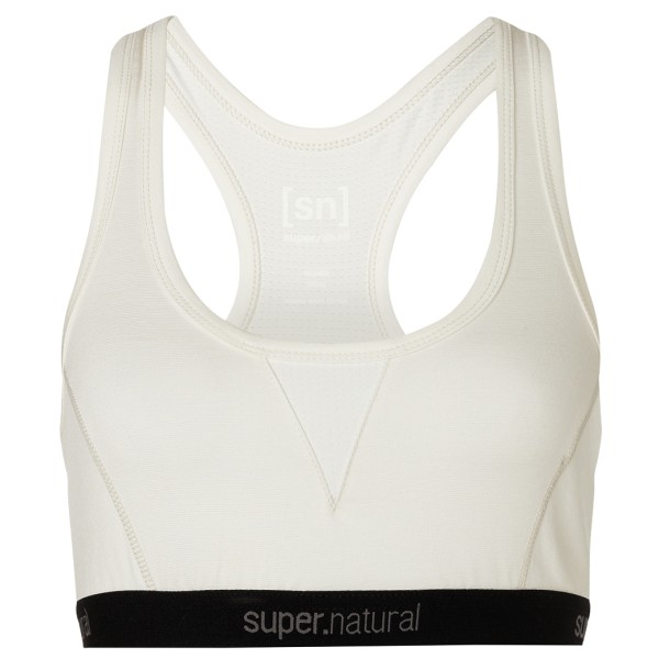 super.natural - Women's Tundra 220 Semplice Bra - Sport-BH Gr 34 - XS weiß von super.natural