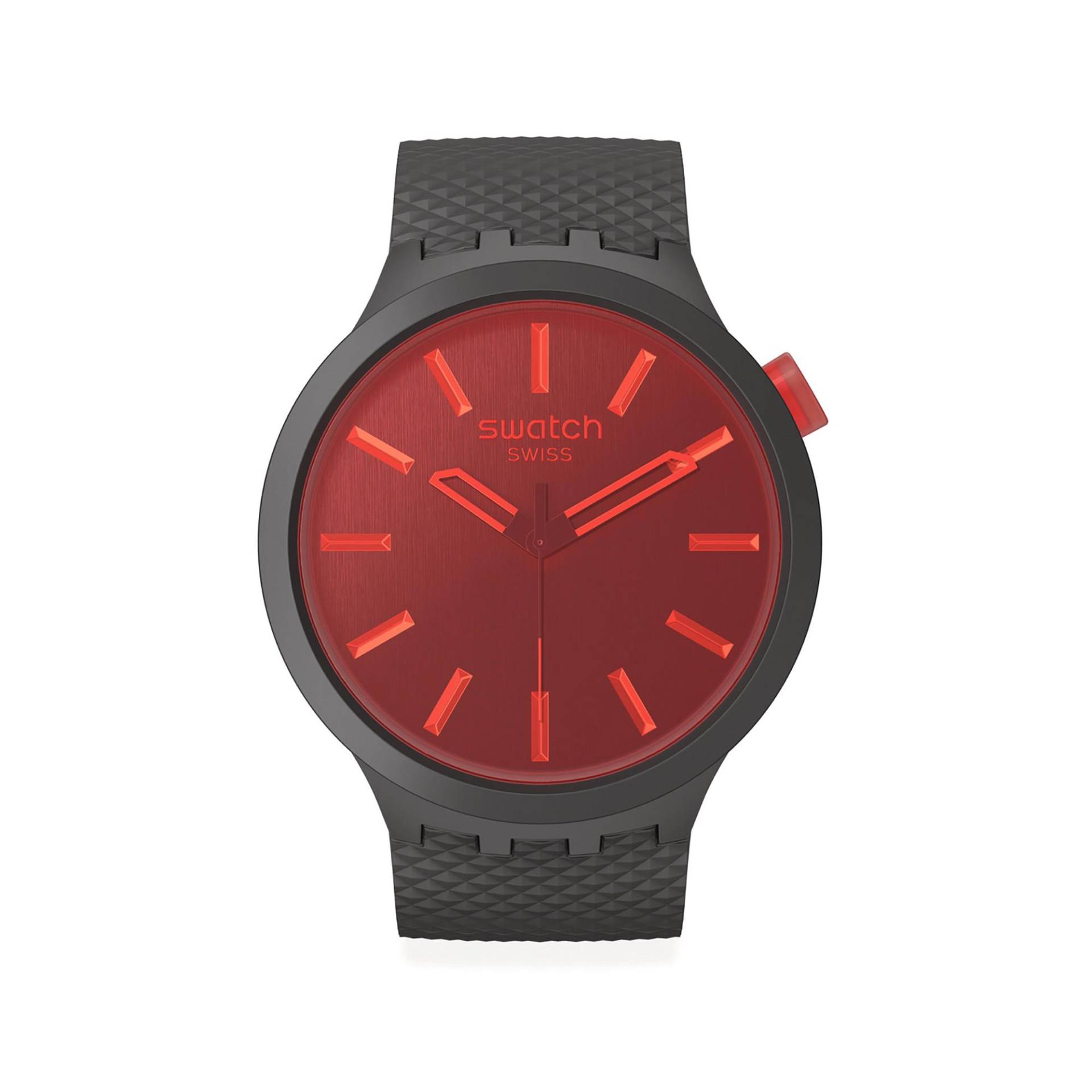 Analoguhr Damen Black 47mm von swatch