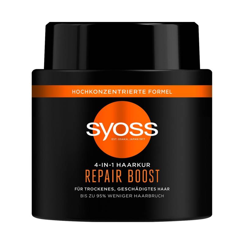 4-in-1 Haarkur Repair Boost Damen  500 ml von syoss