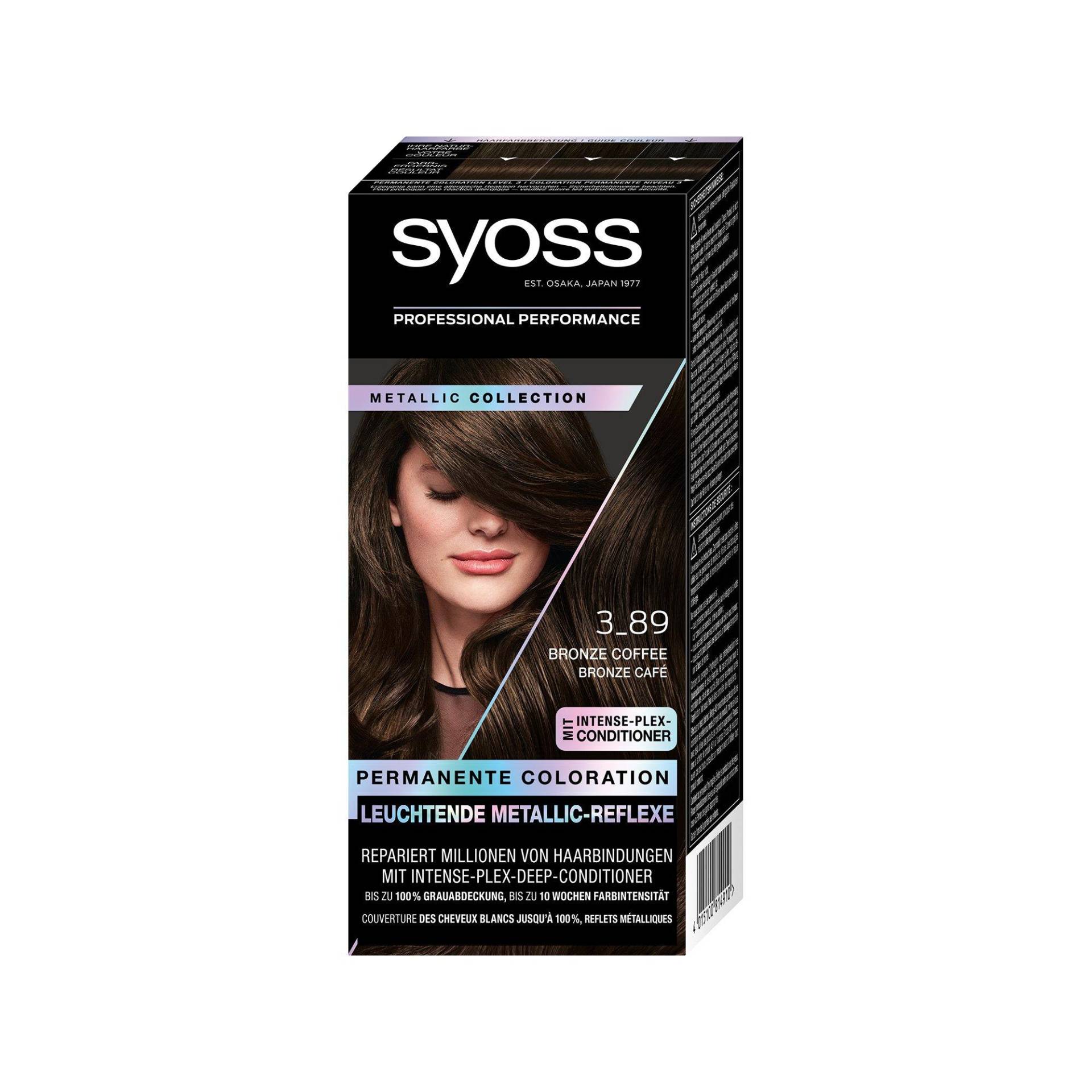 Color Coloration Metallic Collection Damen - Bronze Coffee von syoss