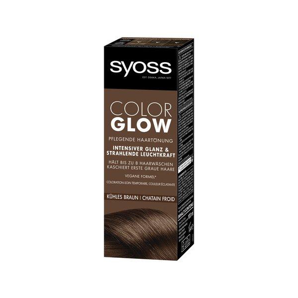 Color Glow Pflegende Haartönung Damen Kühles Braun von syoss