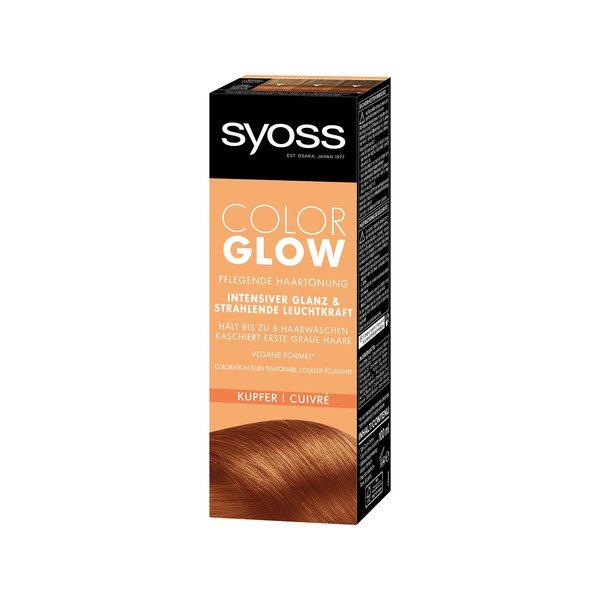 Color Glow Pflegende Haartönung Damen Kupfer von syoss