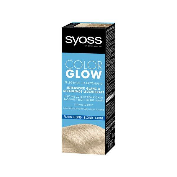 Color Glow Pflegende Haartönung Damen Platin Blond von syoss