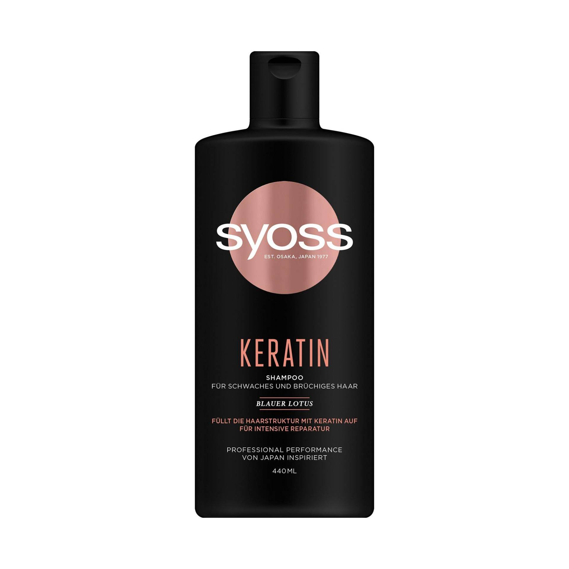 Shampoo Keratin Damen  440ml von syoss