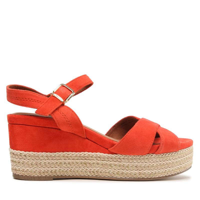 Espadrilles Tamaris 1-28001-20 Orange Suede 674 von tamaris