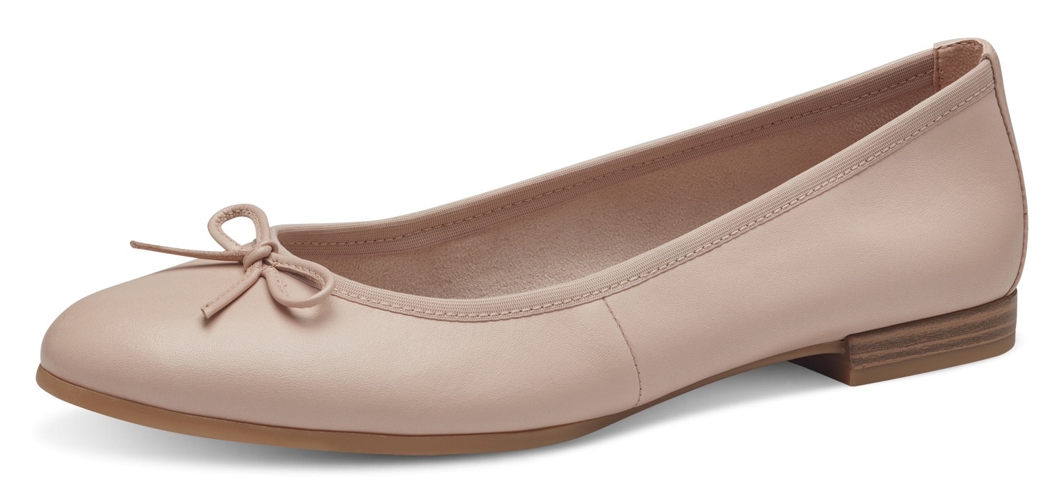 Tamaris Ballerina, Flats, Slipper, Businessschuh mit dekorativer Schleife von tamaris