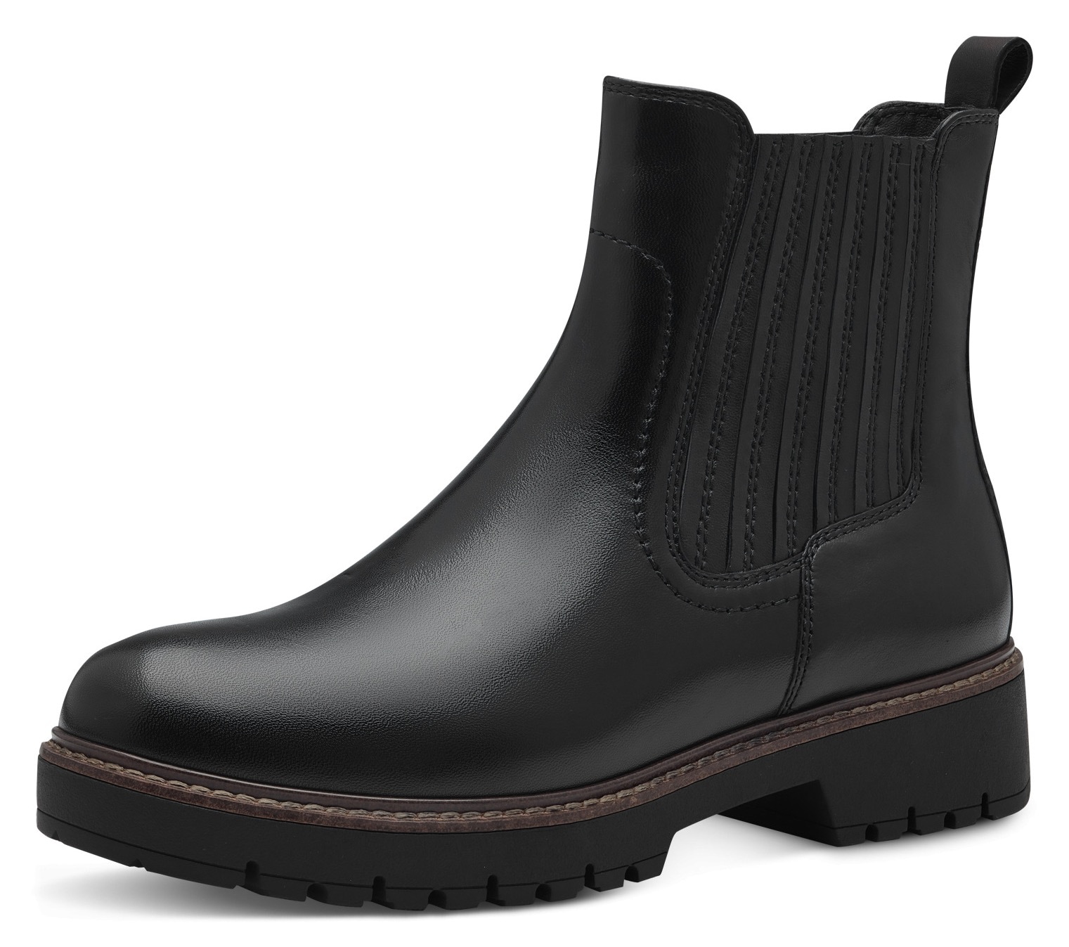 Tamaris Chelseaboots, Blockabsatz, Stiefelette, Businessschuh mit Touch It-Ausstattung Tamaris Chelseaboots, Blockabsatz, Stiefelette, Businessschuh mit Touch It-Ausstattung von tamaris