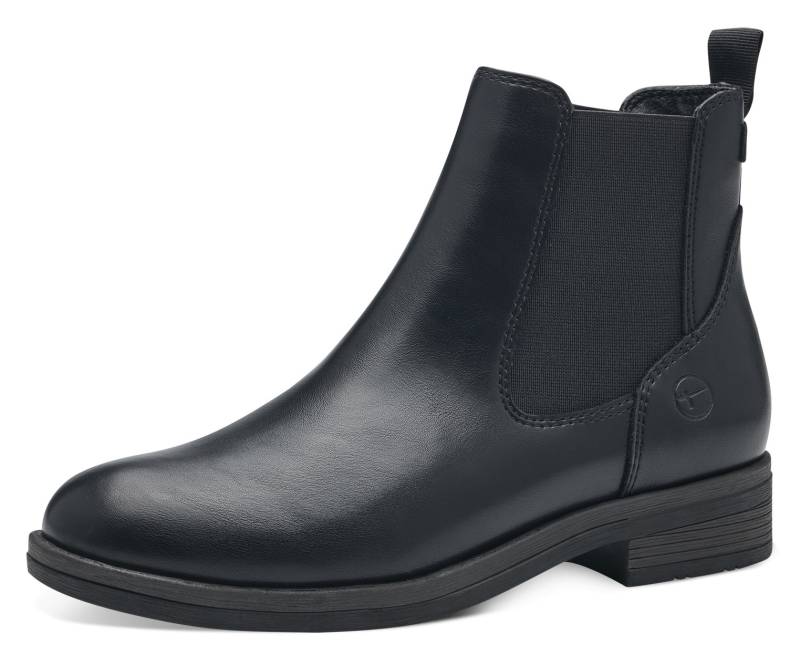 Tamaris Chelseaboots, Blockabsatz, Stiefelette, Businessschuh, Schlupfschuh, Anziehlasche von tamaris