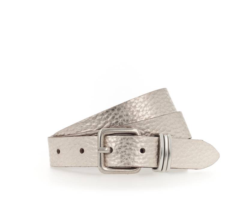 Tamaris Ledergürtel, mit Metallic-Finish von tamaris