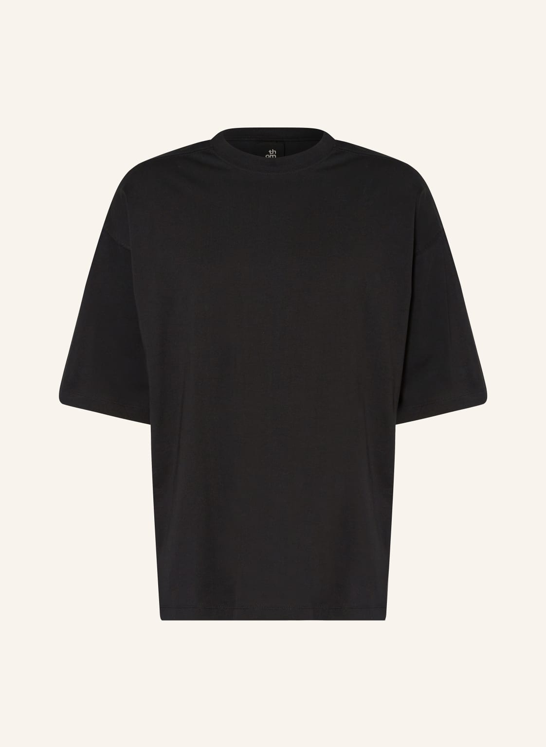 Thom/Krom Oversized-Shirt schwarz von thom/krom