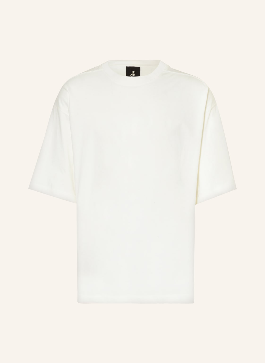 Thom/Krom Oversized-Shirt weiss von thom/krom