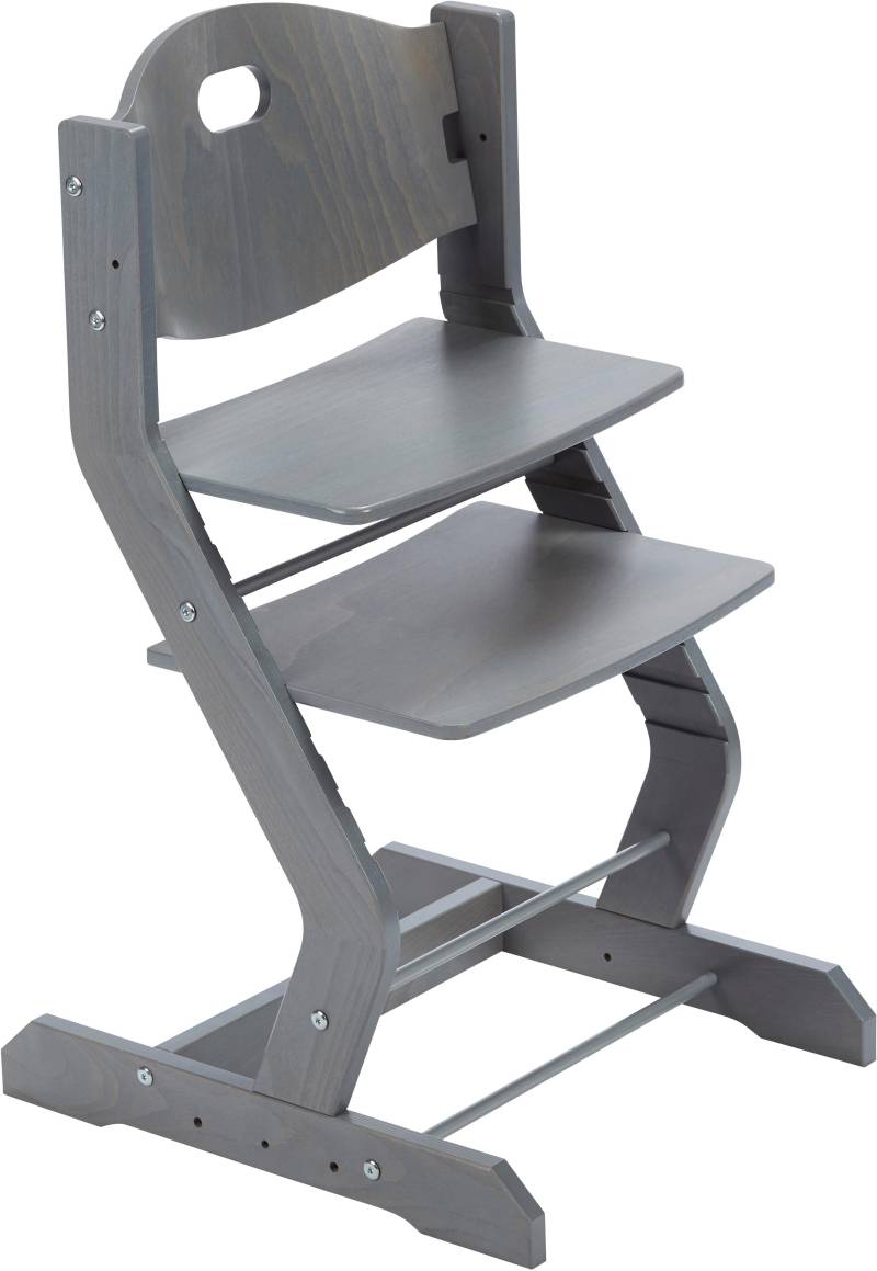 tiSsi® Hochstuhl »Grundgestell Buche Grau«, aus Holz; Made in Europe von tiSsi®