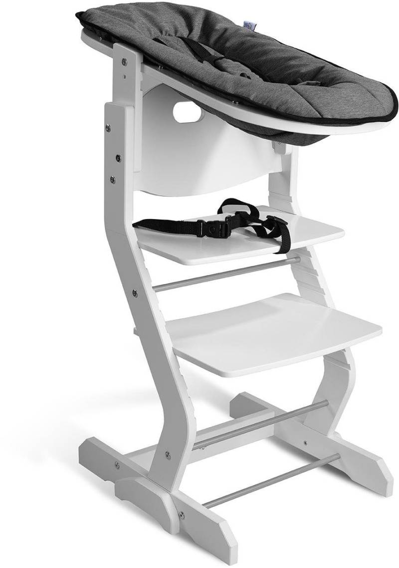 tiSsi® Hochstuhlaufsatz »weiss-anthrazit« bis, 1 kg, für tiSsi® Hochstuhl; Made in Europe von tiSsi®