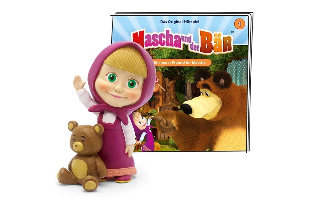 tonies Hörspielfigur »Mascha und der Bär: Ein neuer Freund für Mascha« von tonies