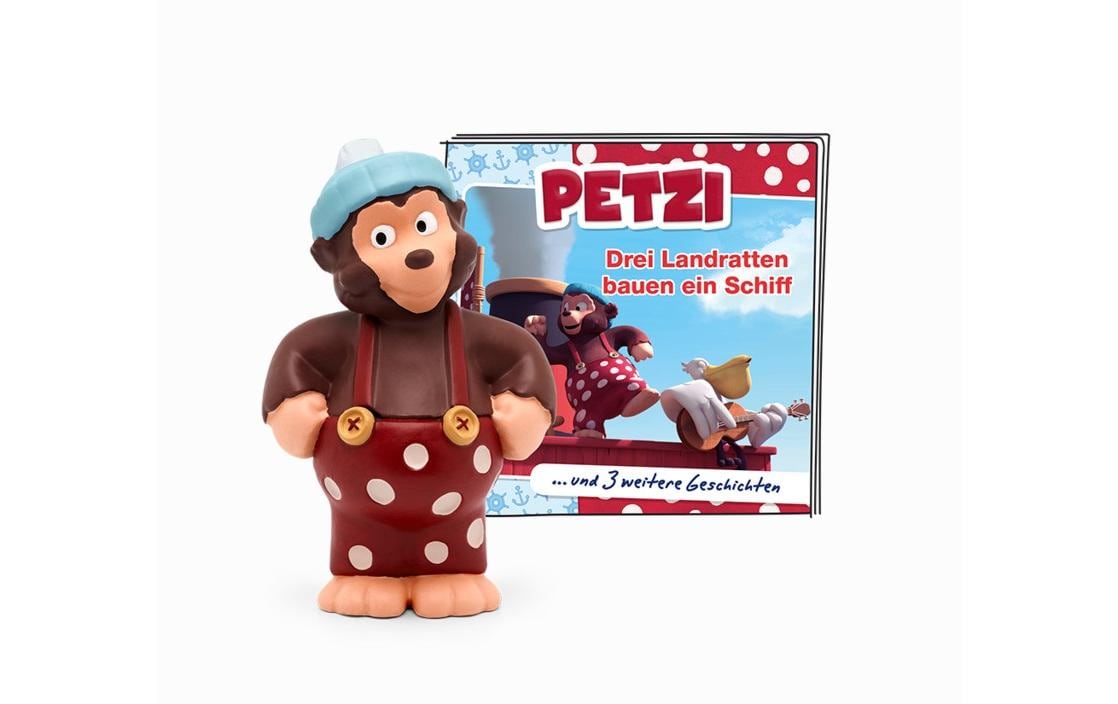 tonies Hörspielfigur »Petzi – Drei Landratten bauen ein Schiff« tonies Hörspielfigur »Petzi – Drei Landratten bauen ein Schiff« von tonies