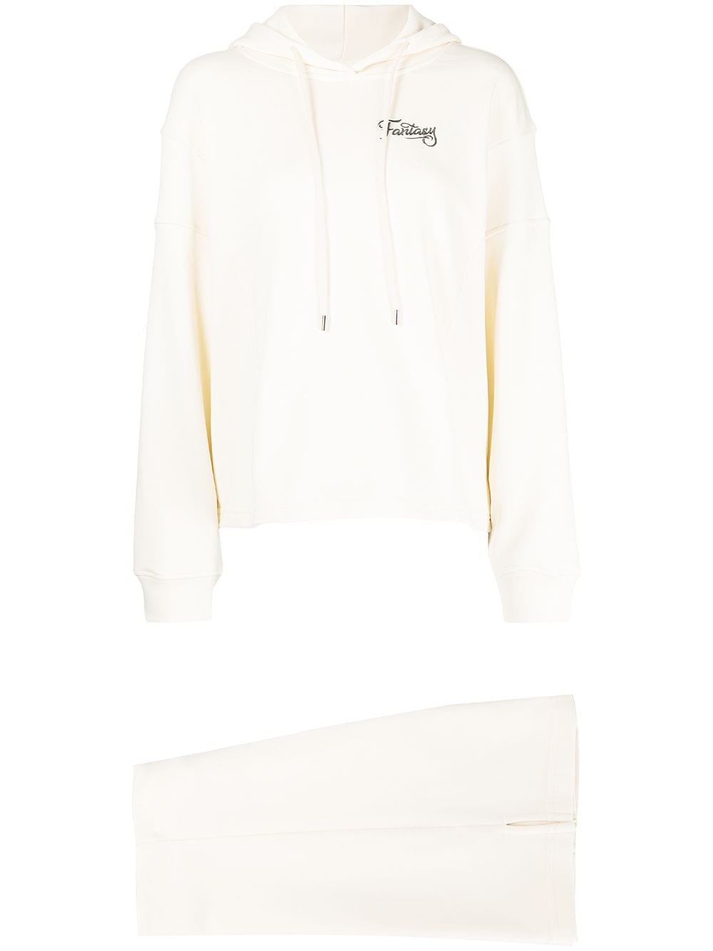 tout a coup Fantasy hoodie skirt tracksuit - White von tout a coup