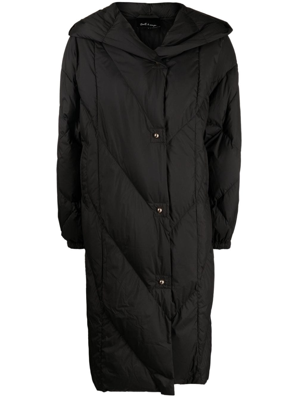 tout a coup diamond-quilted padded jacket - Black von tout a coup