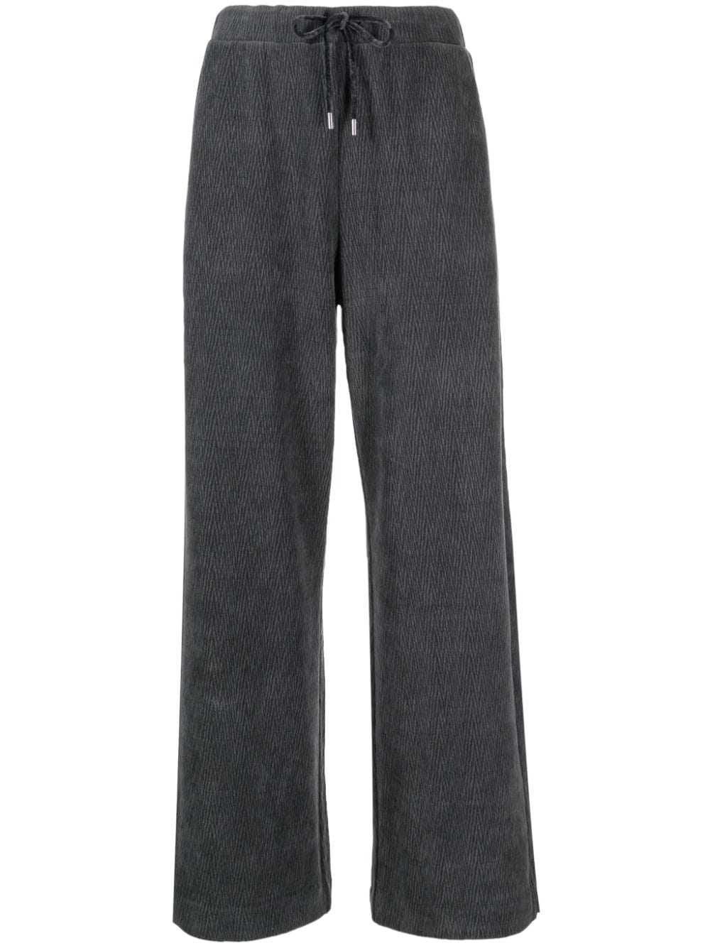 tout a coup herringbone-pattern track pants - Grey von tout a coup