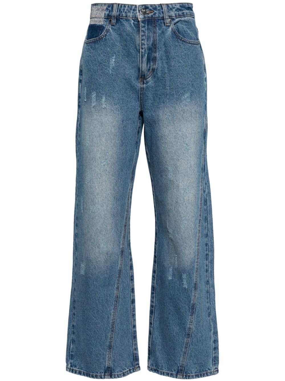 tout a coup high-rise flared jeans - Blue von tout a coup