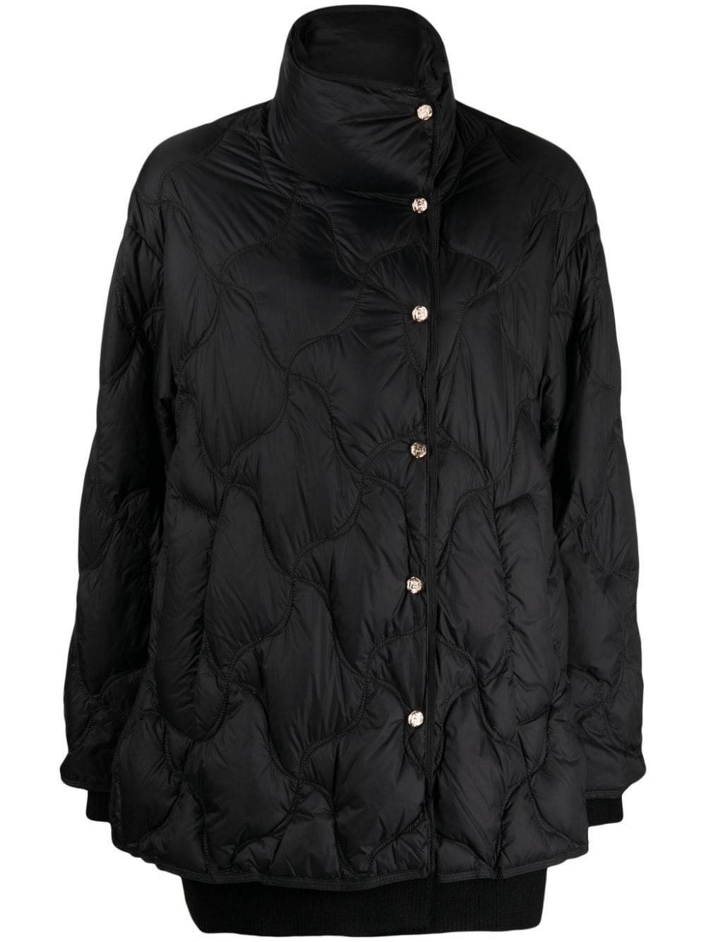 tout a coup quilted padded jacket - Black von tout a coup