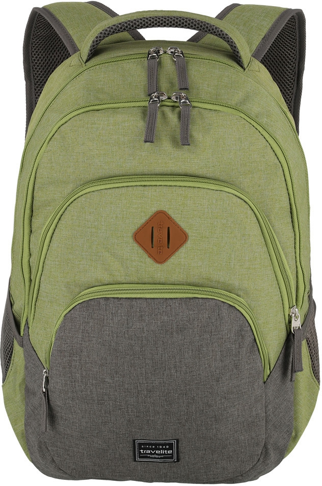travelite Laptoprucksack »BASICS Melange«, Freizeitrucksack Arbeitsrucksack Schulrucksack Reiserucksack von travelite