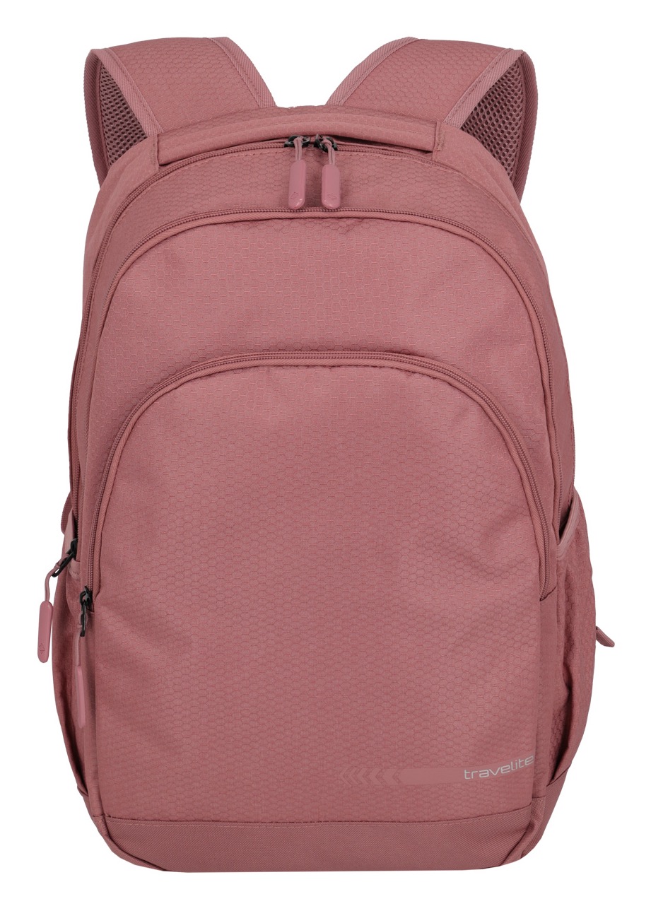 travelite Laptoprucksack »Kick Off L, 45 cm, rosé« von travelite