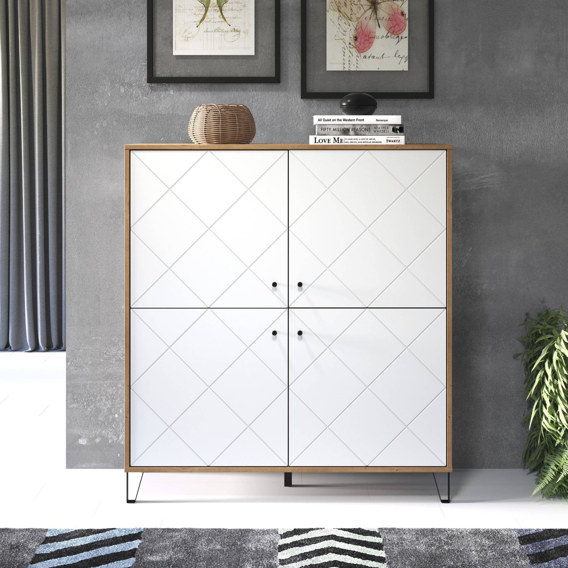 Places of Style Highboard »Tarragona« von PLACES OF STYLE